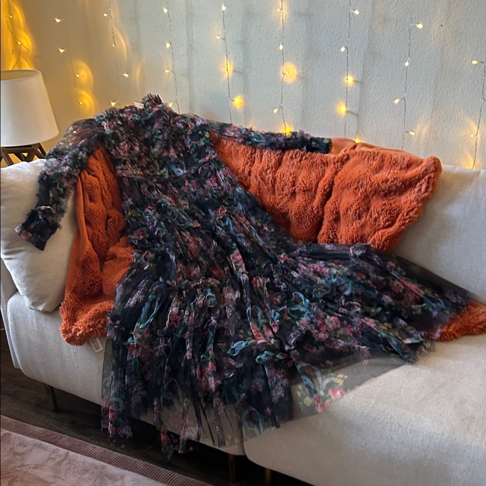 Floral Long Sleeve Dress